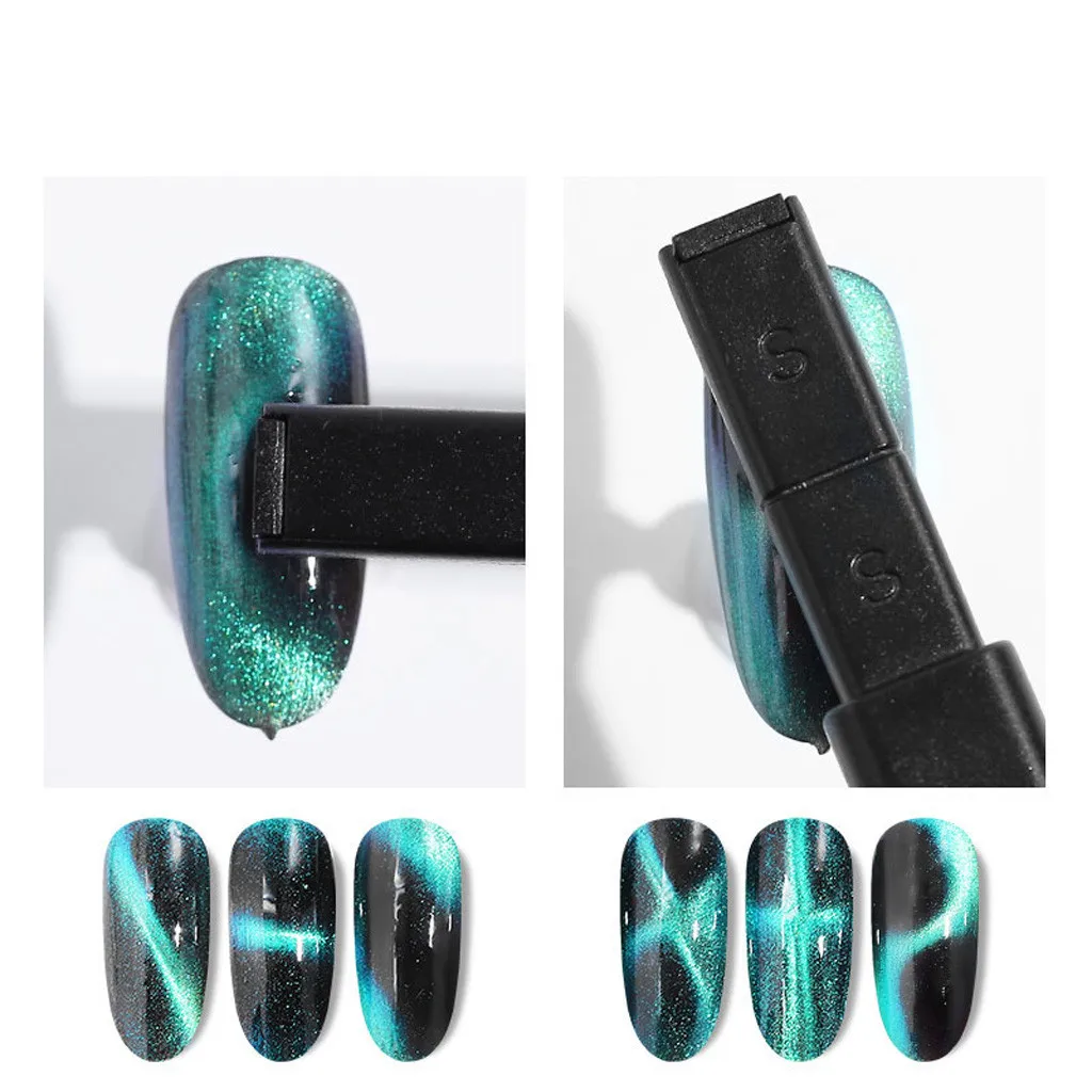 

Nail Polish 5D Nail Gel Magnet Shiny Cat Eye Gel Nail Art UV LED Gel Magnet Slice Set Nail Polish Manicure Lacquer Party Tips