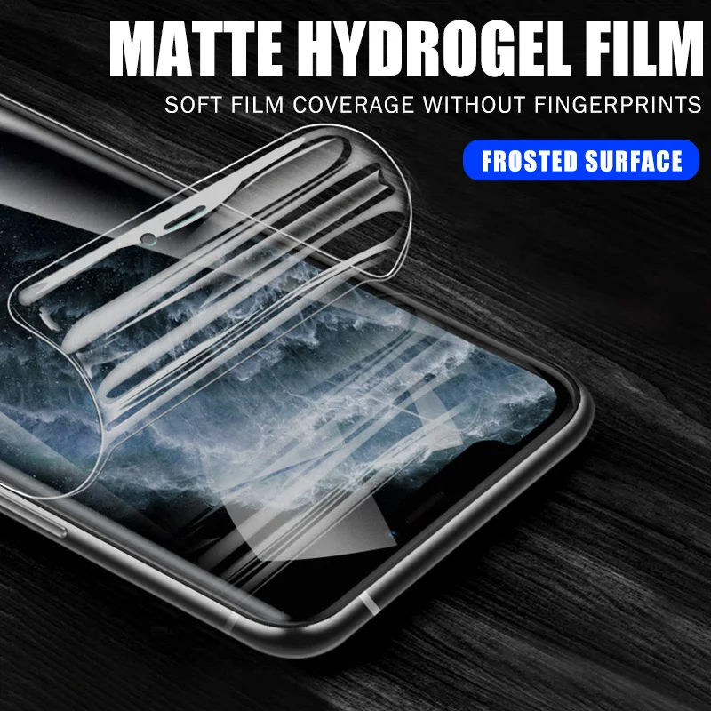 25D Гидрогелевая пленка для iPhone 11 Pro MAX, защита на весь экран для iPhone XR 7 8 6 6s Plus X XS, Защитная пленка для телефона, не стекло