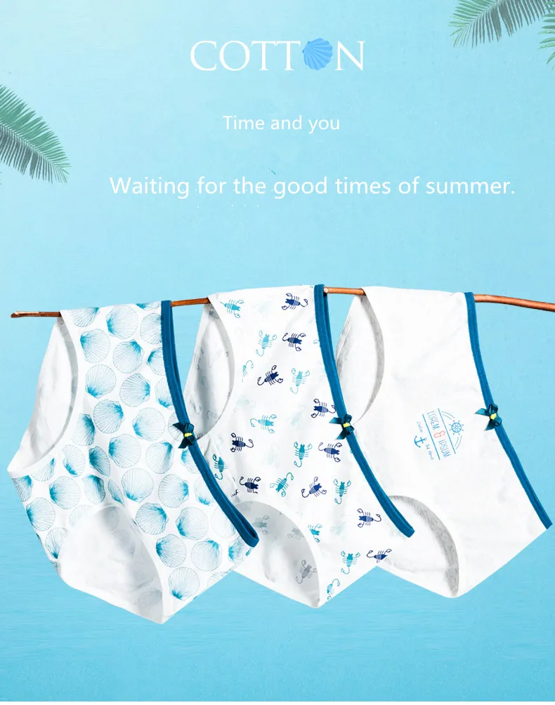 Женское Сексуальное Милое нижнее белье с галстуком бабочкой для девочек синие