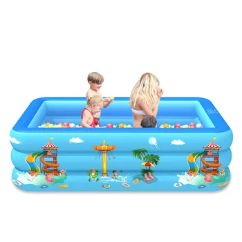 

Children Inflatable Swimming Pool Inflatable Bathtub Kids Summer Water Fun Play Newborn Toddler Baby Bathing Tub Piscina Grande
