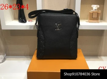 

Luxury Louis Vuitton LV- Leather Handbags Men/Woman Bags Designer Brand Women Shoulder Bags Large Capacity Ladies Hand Bags L291