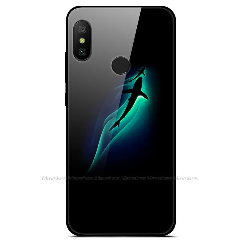 Силиконовый чехол для Xiaomi Mi A2 Lite чехол 360 полная защита закаленное стекло задняя крышка чехол для телефона s для Xiaomi Mi A2 бампер