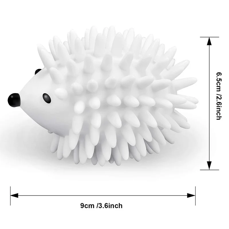 Reusable Hedgehog Floating Fur Hair Lint Catcher Laundry Wash Ball for Washing Machine Magic Drying Ball Asesorio Para Laundry