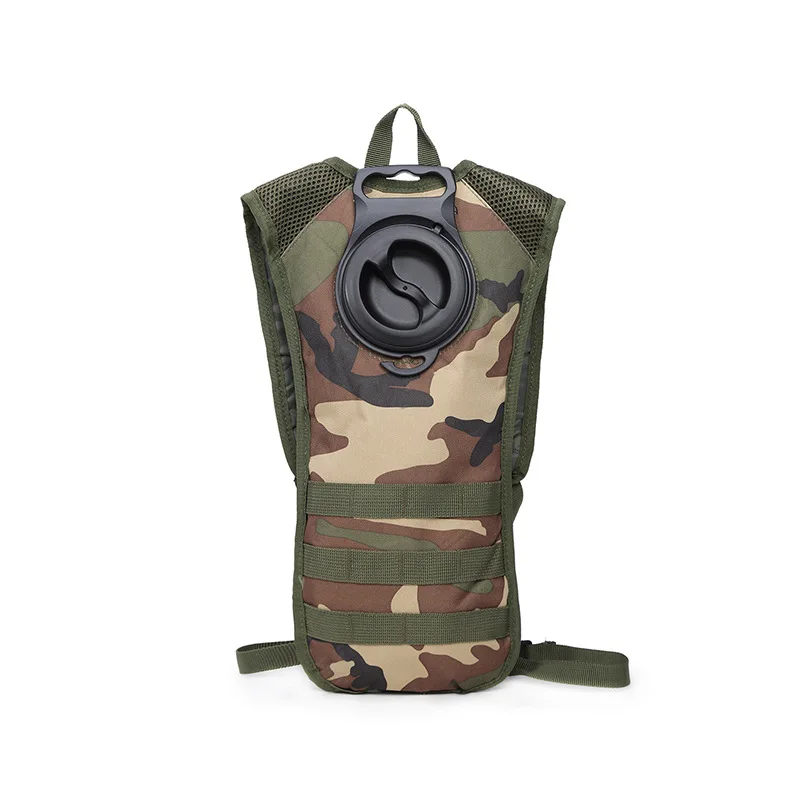 Открытый Тактический Рюкзак Molle военный велосипедный альпинистский гидратационный рюкзак армейский походный велосипедный походный мешок мягкая фляга - Цвет: Camouflage1