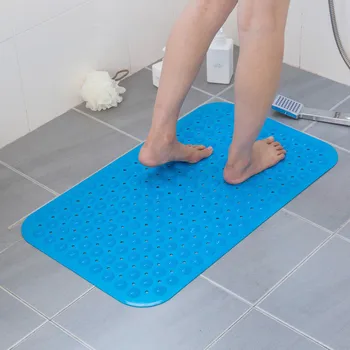 

Bath Mat 36x71cm Suction Cup Safety Shower Bathtub Mats Non Slip Bathroom Floor Mat PVC Waterproof Massage Foot Pad