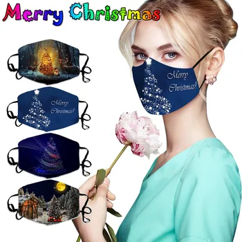 

Fashion Mask Mascarillas Adults Unisex Christmas Mask Mouth Masks Warm Windproof Cotton Face Mask Masque Masks Free Ship