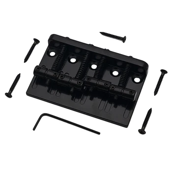 

4 String Hardtail Bass Guitar Bridge for Fender Precision Jazz Bass PB JB Style Bass