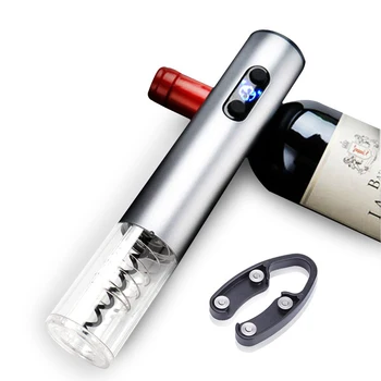 Elektryczny automatyczny otwieracz do butelek wina przenośna butelka otwarty domowy aluminiowym nożem elektryczny otwieracz do wina akcesoria Kichen tanie i dobre opinie CN (pochodzenie) Otwieracze do wina Ekologiczne stop aluminium
