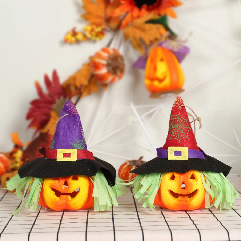 

Halloween Hollow Glowing Pumpkin Light Halloween LED Light Decoration Props wholesale Halloween Lights