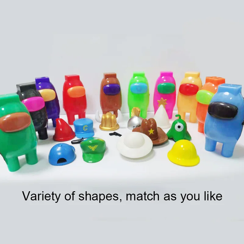 1 pc Hot Game Among Us steam space impostor crewmates PVC Action Figures Model Toys Computer Desktop Dolls Gifts-1