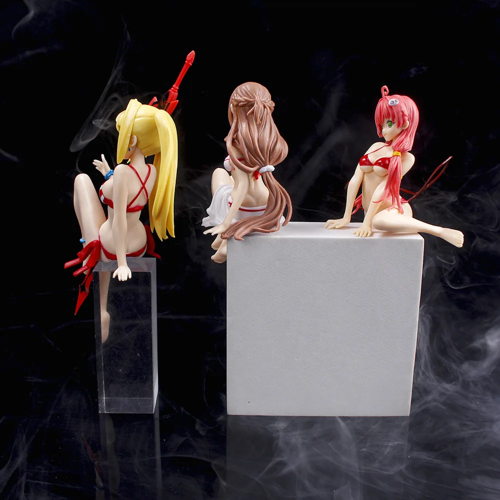 3 Симпатичные куклы-аниме для девочек игрушка модель куклы ручной работы подарок