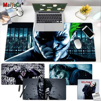 

MaiYaCa Cool New Batman Joker Laptop Gaming Mice Mousepad Free Shipping Large Mouse Pad Keyboards Mat