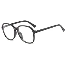 Классические Прозрачные ретро модные очки для близорукости оправа унисекс Harajuku INS квадратные простые Новые плоские без градусов очки для чтения