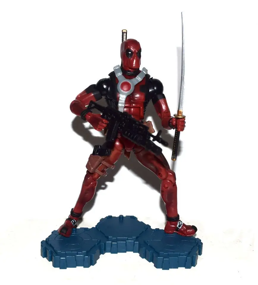Red Deadpool Marvel Legends Человек-паук Железный человек Тони баннер Черная пантера Hydra Solider Дэдпул Халк Росомаха Свободные Фигурки Лидер продаж - Цвет: Red Deadpool