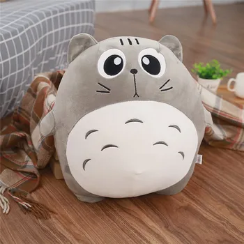 

Cute Totoro Plush Toy Soft Down Cotton Kawaii Sutffed Animals Doll Plushies Toys Pillow Gift for Children