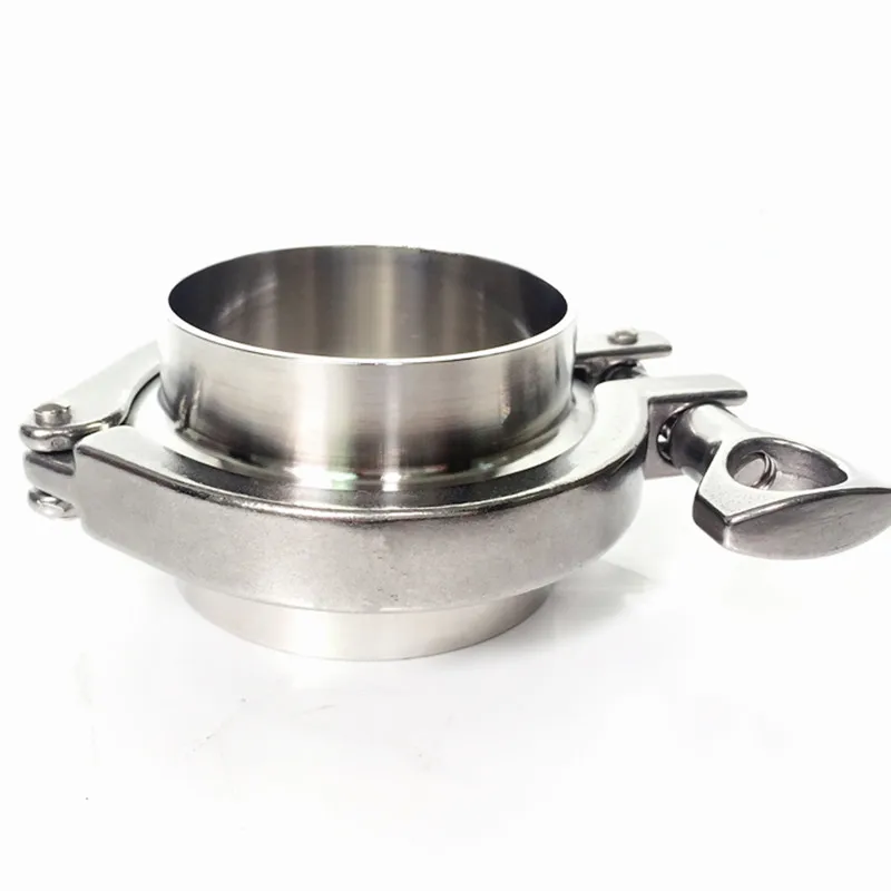 

Free shipping 154MM Weld on Ferrule + Tri Clamp + Silicon Gasket SS 304