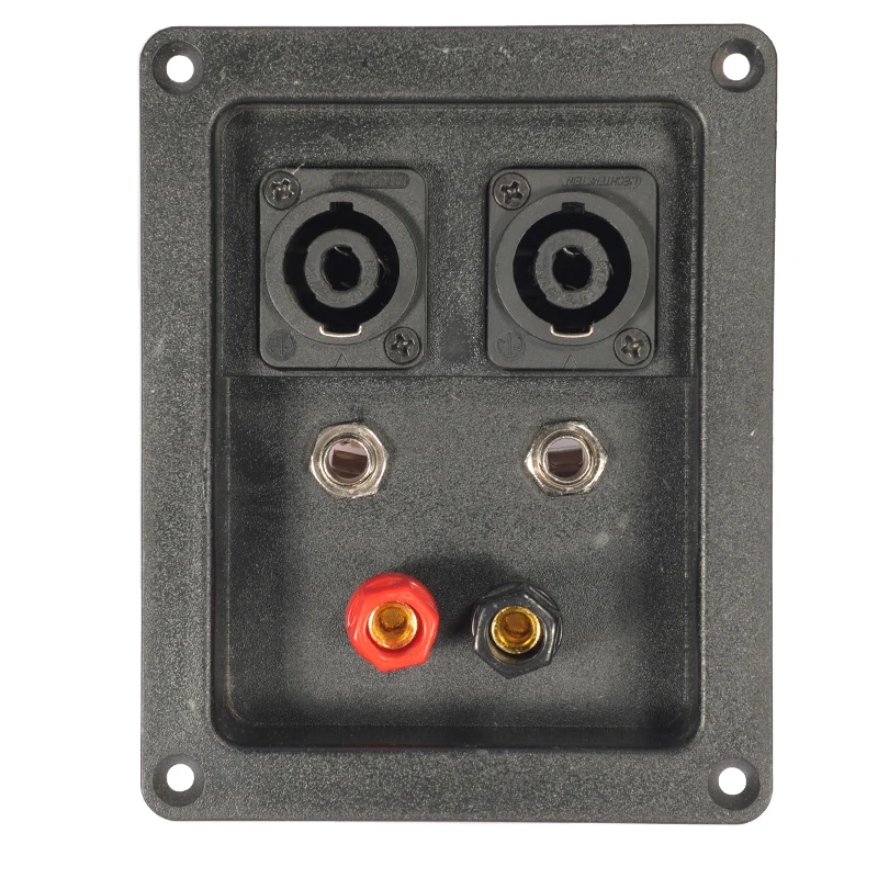 placa traseira, 6 posições, 4 posições, caixa de junção alto-falante, 2 PCs