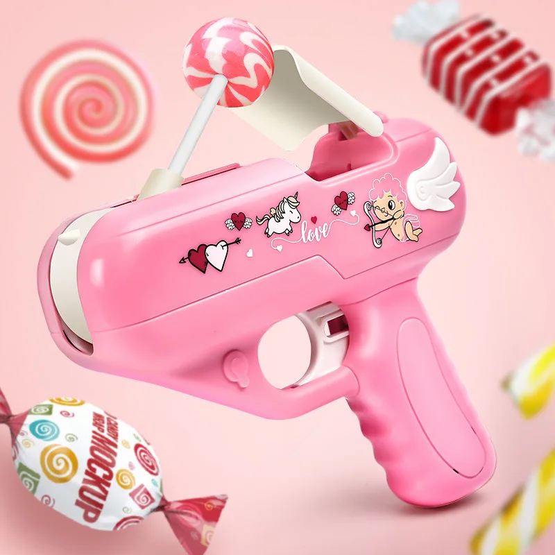 Douyin The Same Candy Gun Net Red Fun Pistol Lollipop Creative Surprise