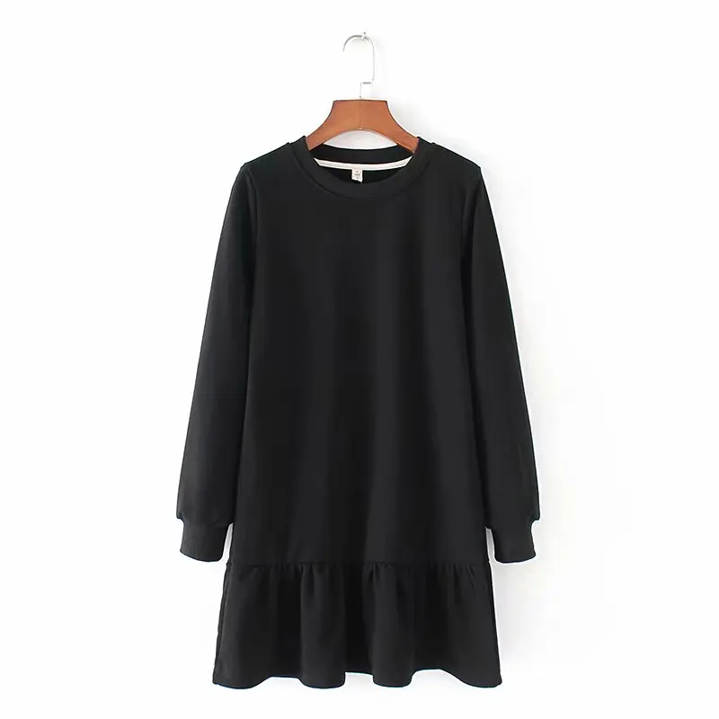 Efvandoloe Длинная женская толстовка; осень женская одежда sudaderas корейский стиль розовые пуловеры