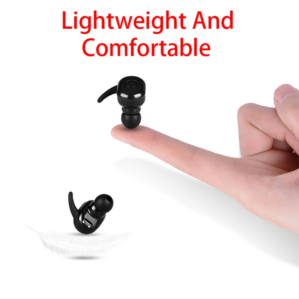 TWS Bluetooth 5 0 Headset Stereo Earbuds Earphone Sport Headset with Charging Box Wireless Headsets for xiaomi All Smart Phone