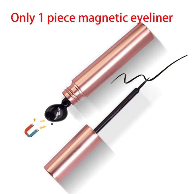 Only Eyeliner 2 2 пары накладные ресницы на магнитах с 5 магнитами накладные ресницы магнитные подводки для глаз ресницы на клипсах многоразовые ресницы Набор инструментов для макияжа - Цвет: Only Eyeliner 2