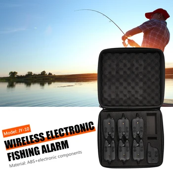 

LED Fishing Alert Indicator Kit Bite Alarm Receiver Wireless Electronic Fishing for Outdoor Fishing Portable Accessory