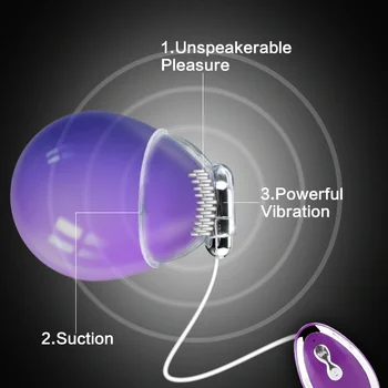 Nipple Stimulation Licking Vibrator Breast Enlargement Masturbator Sex Toys for Women Nipple Chest Massage Nipple Sucker 3