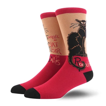

Multi-Color Casual Fun Socks Animal Printed Anti-slip Breathable Cotton Spandex Hosiery Footwear Accessories