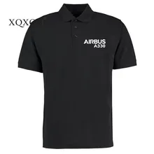 XQXON-новые мужские рубашки поло Airbus A330, рубашка поло с принтом, новая мужская летняя Хлопковая мужская одежда высокого качества, P18