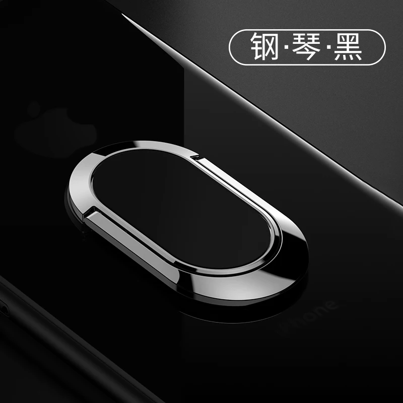 For Samsung Galaxy S3 SIII i9300 i9300i i9301Finger Ring Magnet Matte Protector Case for Samsung S 3 III Duos i 9300 9300i Cover - Цвет: Черный