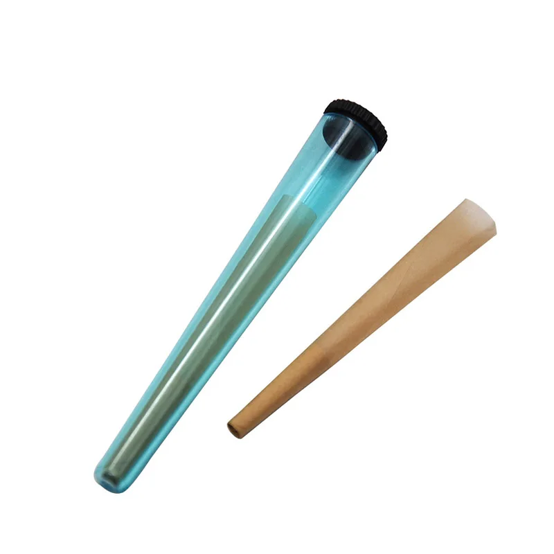 115MM King Size Cone Holder Air Tight Portable Hard Plastic Tube Rolling Cig Joint Tube E2S 5