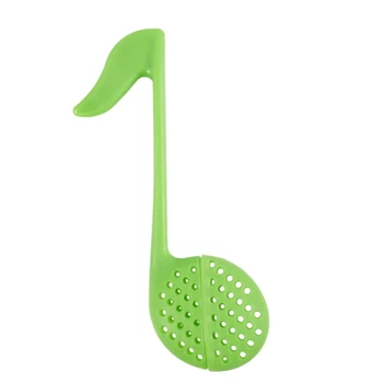 

Teaspoon Sieve Spoon, Multifunctional Musical Note Infusor Teaspoon (Color Ranly)