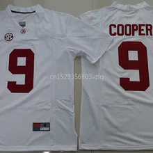 Новое поступление высокое качество NCAA Amari Cooper#9 футболка колледжа Ограниченная серия майки S-XXXL