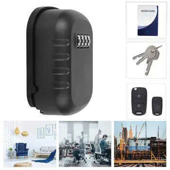 

Wall-Mounted Security Password Storage Box Anti-Theft Organizer for Key ID Cards new