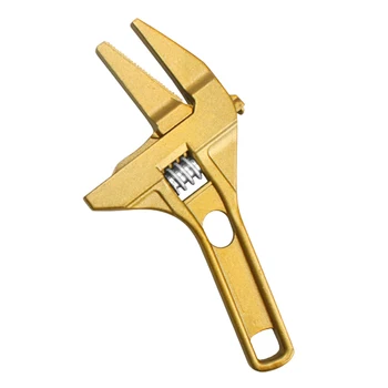 

Adjustable Wrench Short Shank Large Openings Wrench Alloy Repair Tools for Bathroom Sewer Adjustable Wrench-30