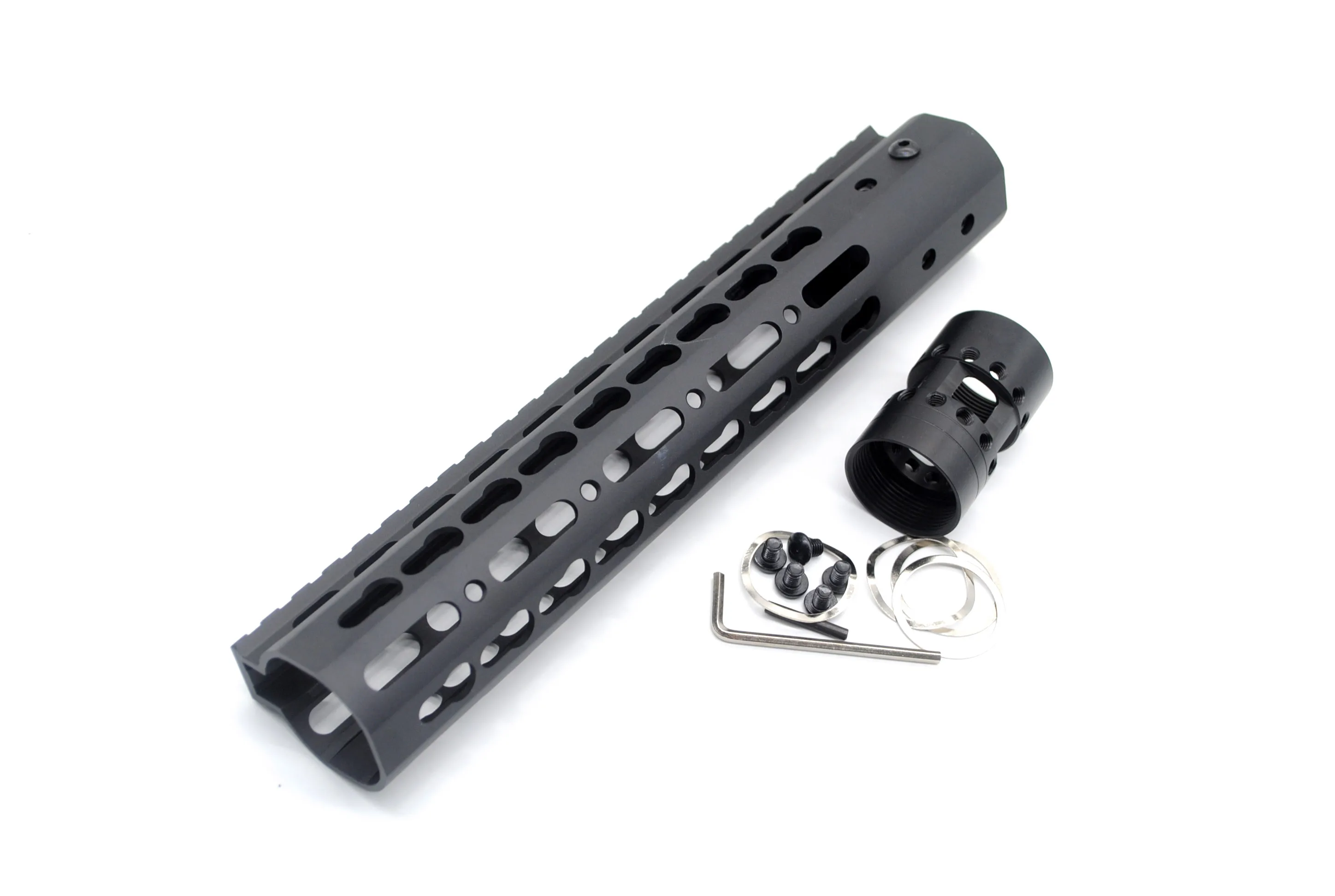 Aplus 10 ''дюймовый Сверхлегкий Keymod/M-lok стиль Handguard Rail Fit. 223/5. 56 M4/M16/AR-15 Пикатинни поплавковая система крепления Черный