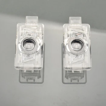 

2pcs LED Car Door Courtesy Light Projector For Volvo S60 V60 XC60 S80 V40 XC90 Auto Welcome Lamp