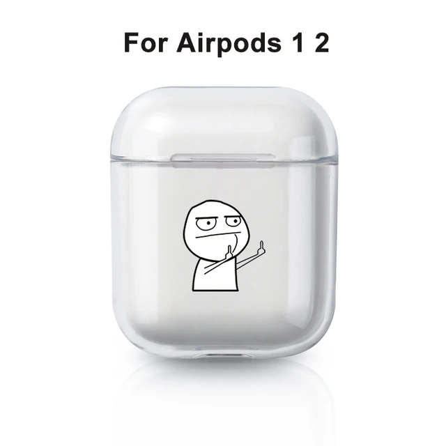 Case For AirPods 2 3 1 Case Cover AirPods Pro Coque Wireless headphones Transparent TPU Soft Cover Air Pods Pro 2 3 Funda Capa 3 134For Airpods
