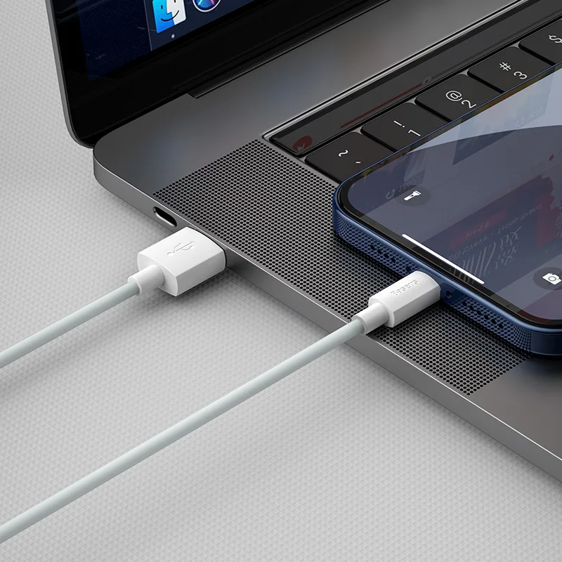 Baseus 2pcs USB Cable For iPhone 13 7 6 8 plus X XR 11 12 mini pro Charger USB Cable Fast Charging 1.5M