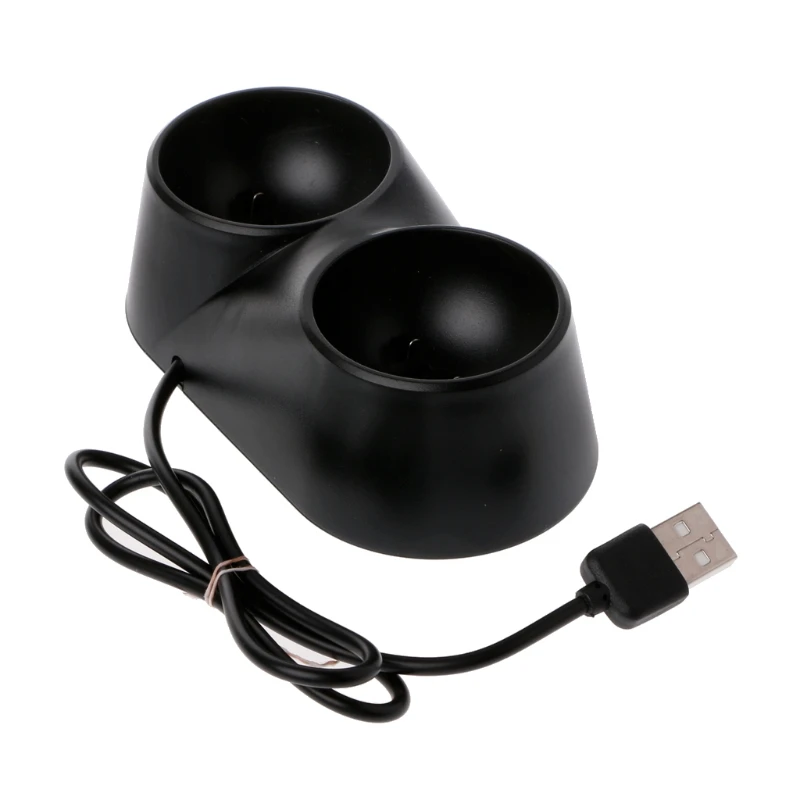 Двойная USB зарядная док-станция Подставка для PS4 playstation 4 VR PSVR контроллер AXYF