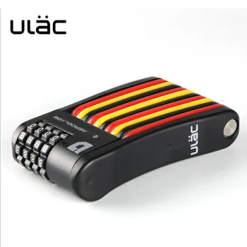 

Bicycle Locker with Anti-theft Password Lock, MTB Road Bike Security Lock, Four Digital Password Codes, Bicycle Accessories