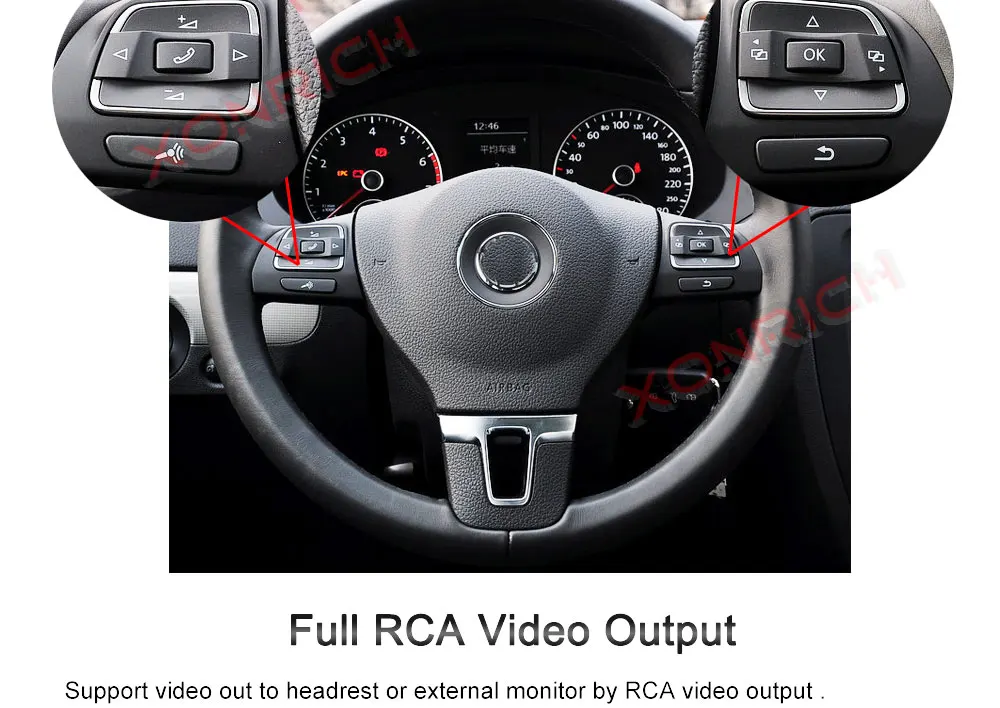 Flash Deal Xonrich 1 Din Auto Radio Android 9 For Alfa/Romeo/Spider/Brera/159 Sportwagon RAM 4G Car Multimedia Video DVD Player GPS USB DVR 9