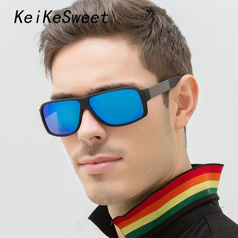 Мужские солнцезащитные очки для вождения KeiKeSweet винтажные брендовые