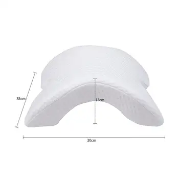 

Body Head Neck Support Cushion Cervical Nap Pillows Multifunction Curved Sleeping Pillow Hollow Design Bedding Sleep Arm Pillow