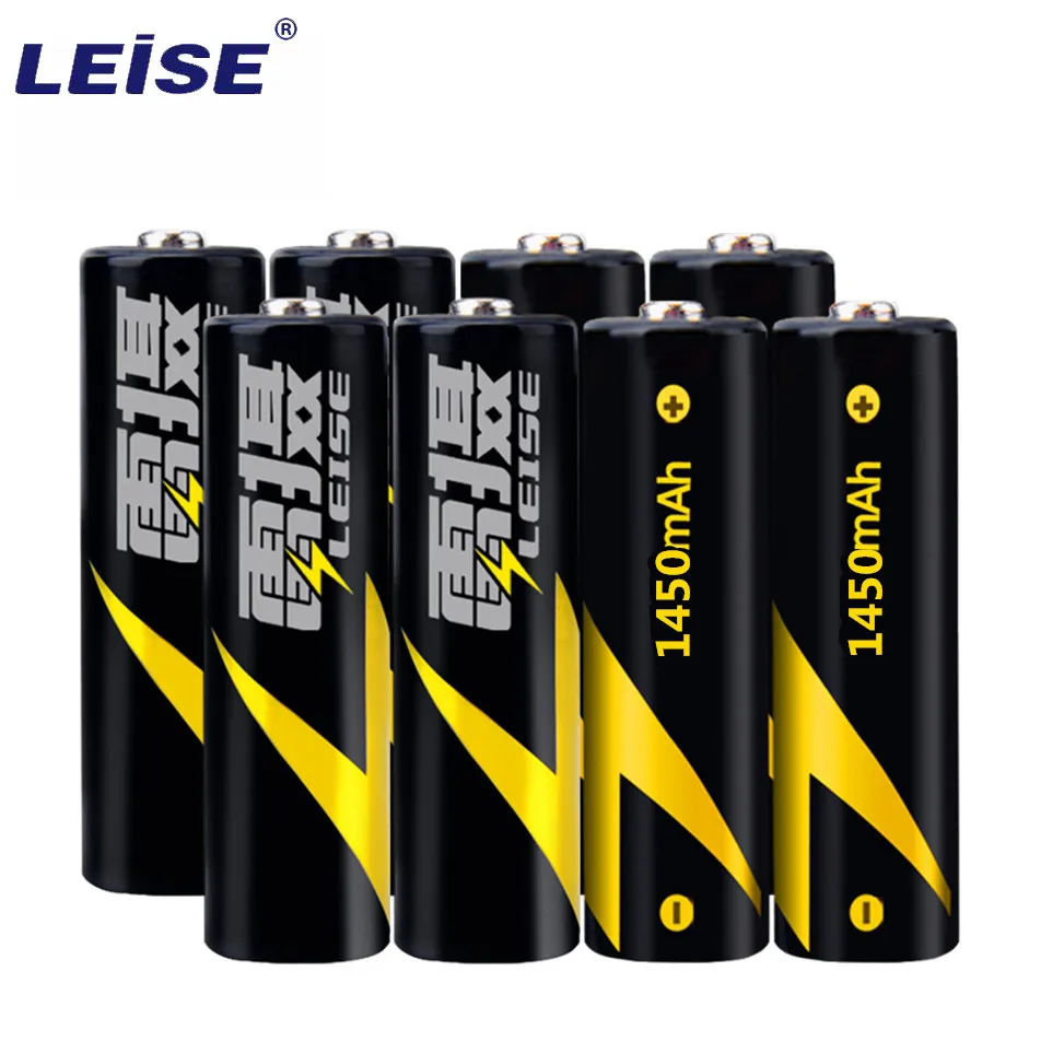 

Leise New 1450mah AA Rechargeable Battery 1.2V NI-MH 2A nimh Batteries With Battery Case For RC Toy Mouse