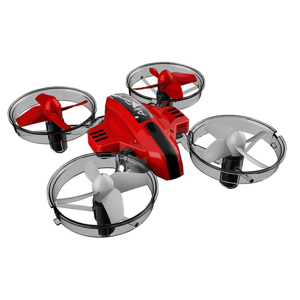 L6082 Air Genius RC Квадрокоптер самолет крошечный whuver все-в-одном DIY 2,4G RC Дрон для детей подарок RTF Квадрокоптер красный Самолеты