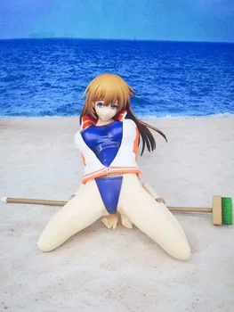 

Bikini Girl Action Figure Anime Game Style Fumiduki Nanayo Swinmming Suit Rope Action Figure Model Toys 11cm