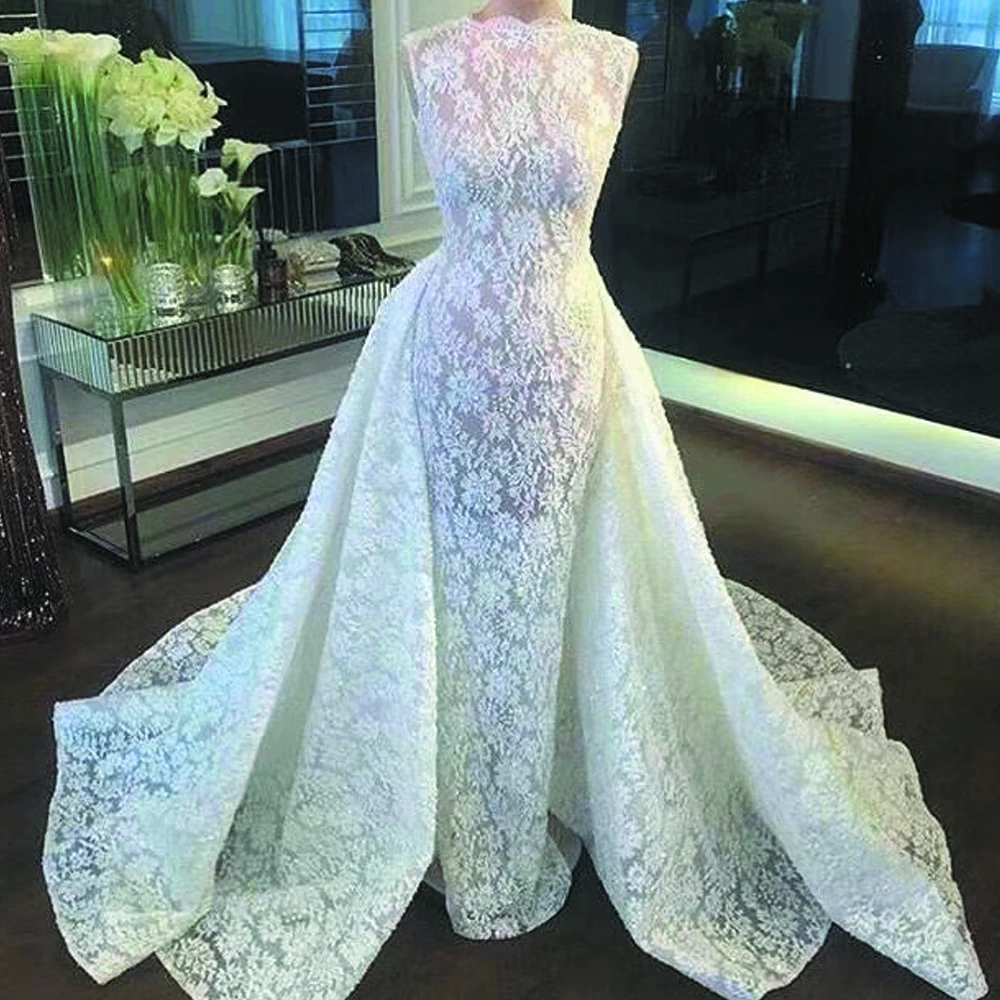 SuperKimJo Съемная юбка кружевные вечерние платья с аппликацией Robe De Soiree элегантное без рукавов реальное фото вечернее платье