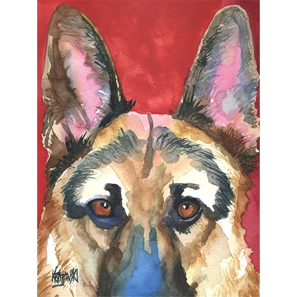 Набор для вышивки крестиком 11CT набор рукоделия и холст с принтом животных