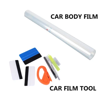 

50 X 200CM Transparent Car Film For Car Body Anti Scratch Protective Car Paint Protection Film Clear Protect Film Wrap